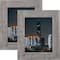 2 Pack Craig Frames American Barn Light Gray Picture Frame